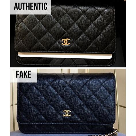 chanel wallet on chain fake|authentic copy of chanel handbags.